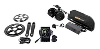 ALBA 750W MID DRIVE 448V10.4--BBS02 MID MOTOR,48V2A SULUK TİPİ ELEKTRİK DÖNÜŞÜM KİTİ - ALBA