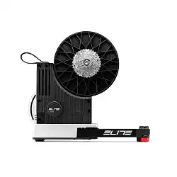 ELITE JUSTO2 INTERACTIVE HOMETRAINER+TRAVEL BLOCK+SHIMANO 11-34 12V RUBLE - 2