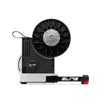 ELITE JUSTO2 INTERACTIVE HOMETRAINER+TRAVEL BLOCK+SHIMANO 11-34 12V RUBLE - 2