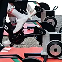 ELITE JUSTO2 INTERACTIVE HOMETRAINER+TRAVEL BLOCK+SHIMANO 11-34 12V RUBLE - 14