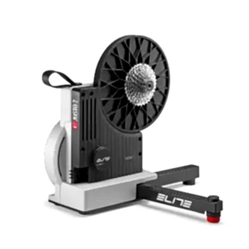 ELITE JUSTO2 INTERACTIVE HOMETRAINER+TRAVEL BLOCK+SHIMANO 11-34 12V RUBLE - 1